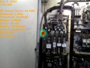 Loose Connector Detected with Ultrasound