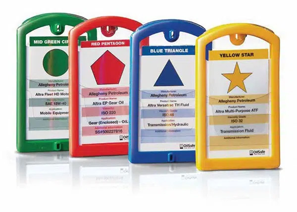 Oil Safe Identification Labels